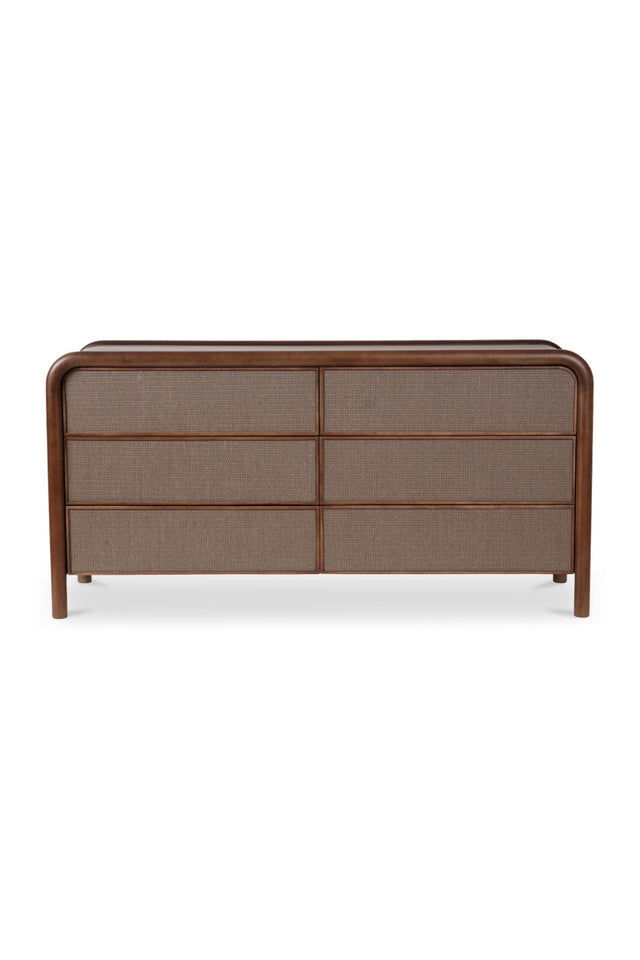 Tatami Mat 6-Drawer Dresser | Novi Living Rye | Oroa.com