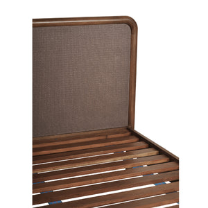 Modern European furniture - Brown Tatami Mat Bed - www.oroa.com