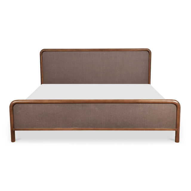 Modern European furniture - Brown Tatami Mat Bed - www.oroa.com