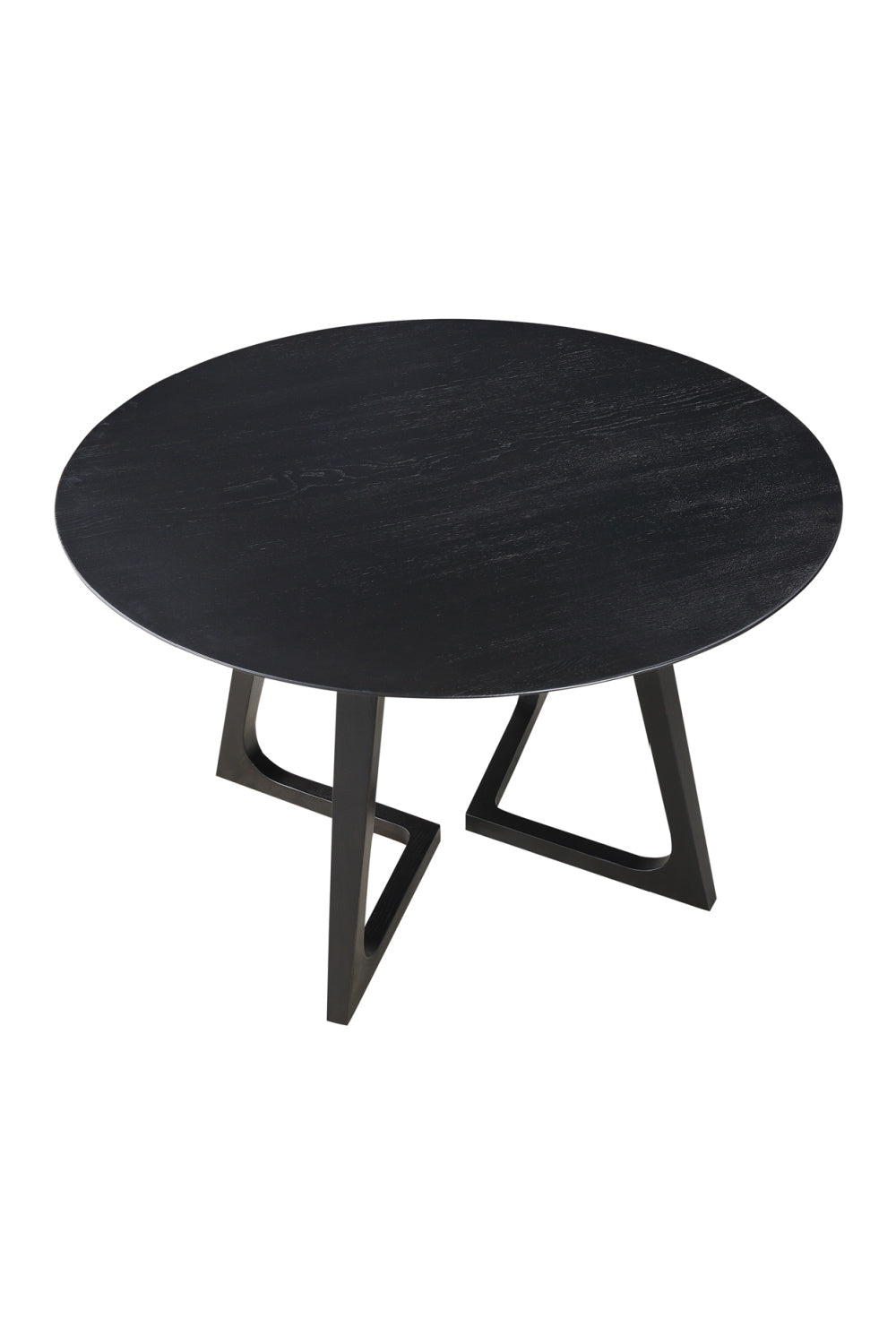 Sculptural Base Round Dining Table | Novi Living Godenza | Oroa.com