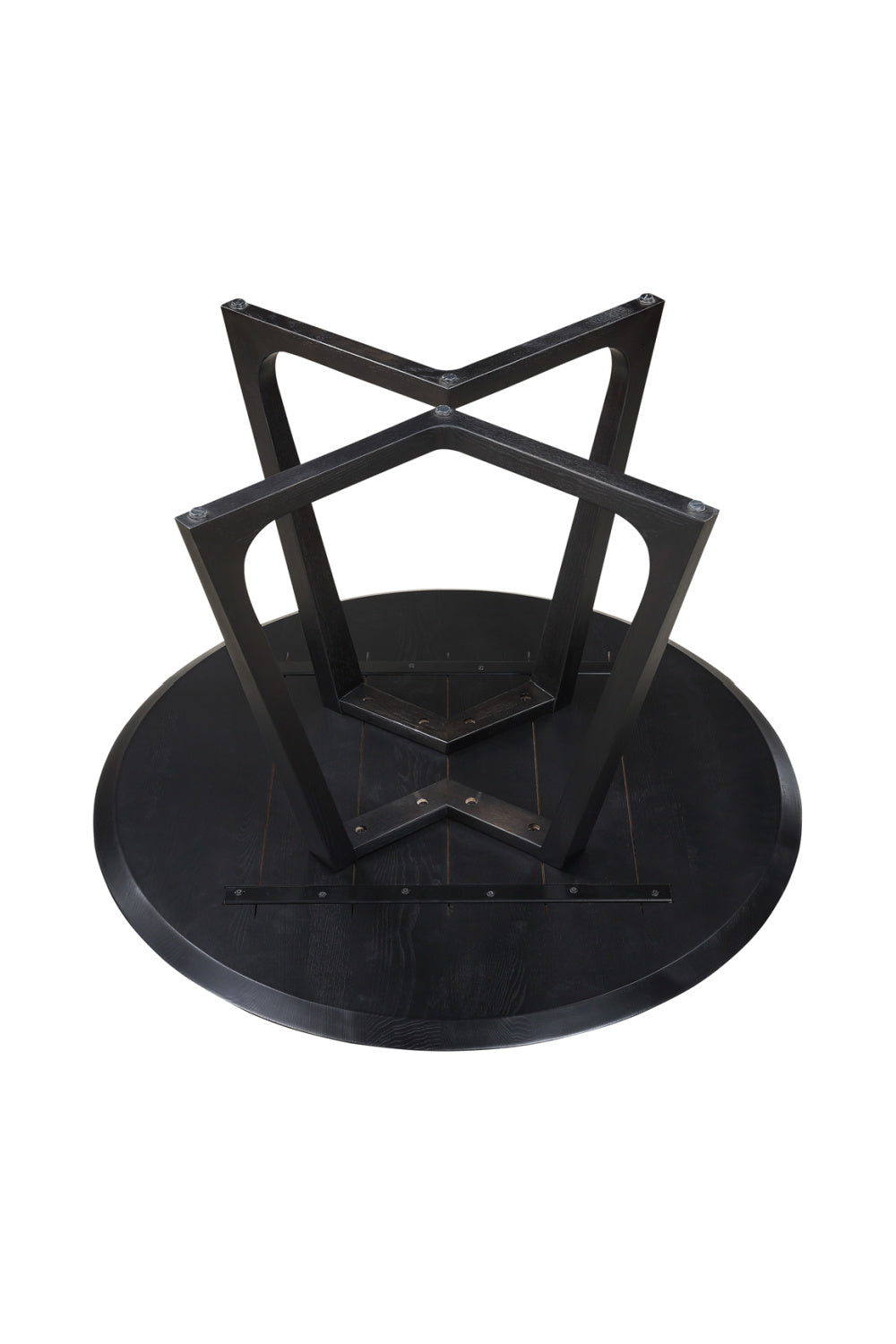 Sculptural Base Round Dining Table | Novi Living Godenza | Oroa.com