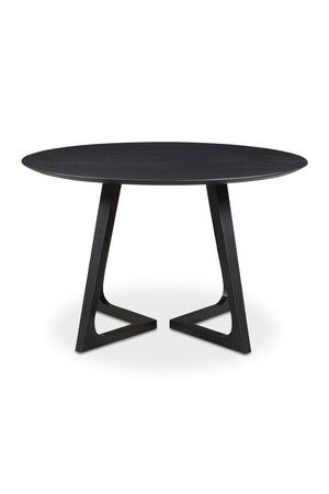 Sculptural Base Round Dining Table | Novi Living Godenza | Oroa.com