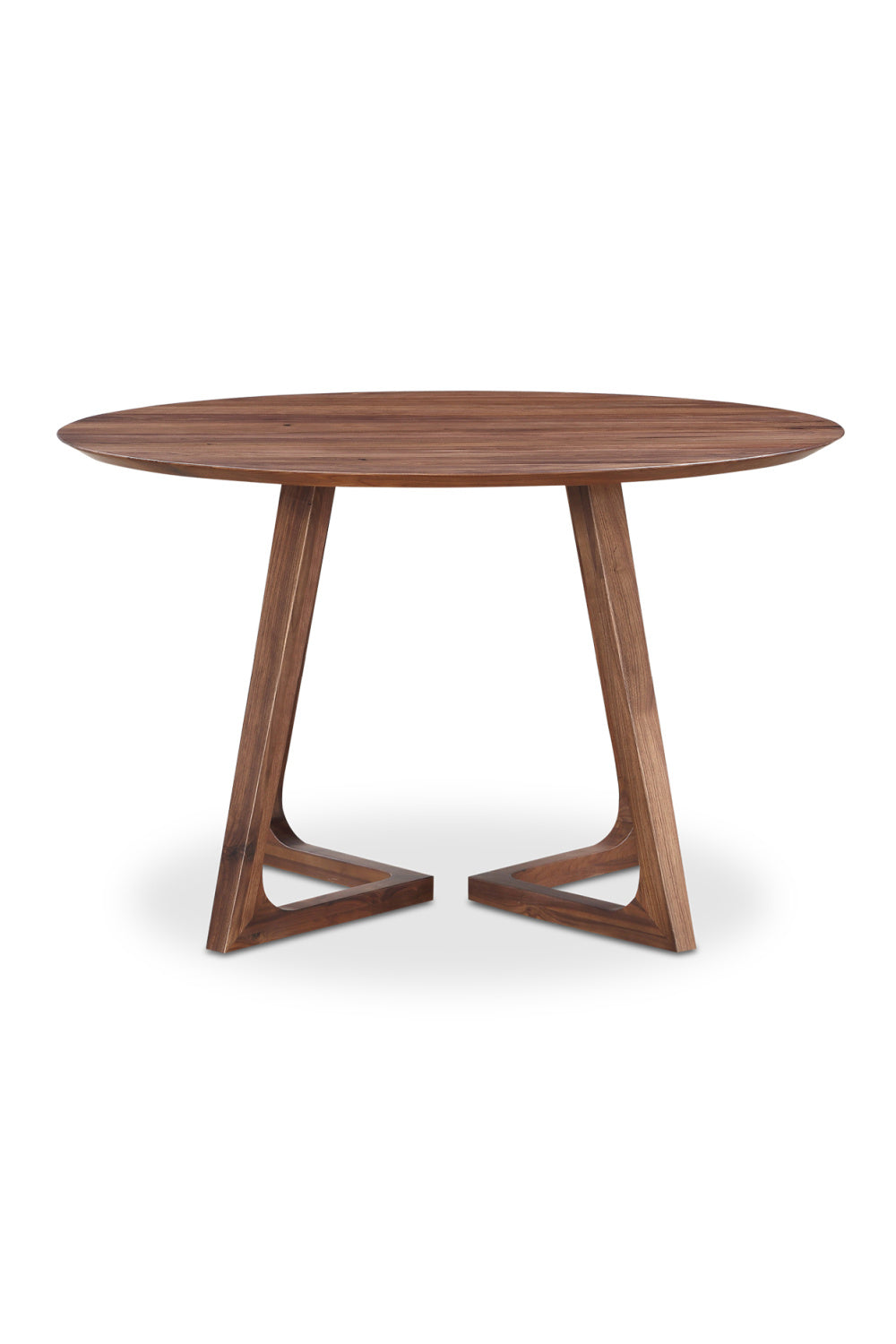 Sculptural Base Round Dining Table | Novi Living Godenza | Oroa.com