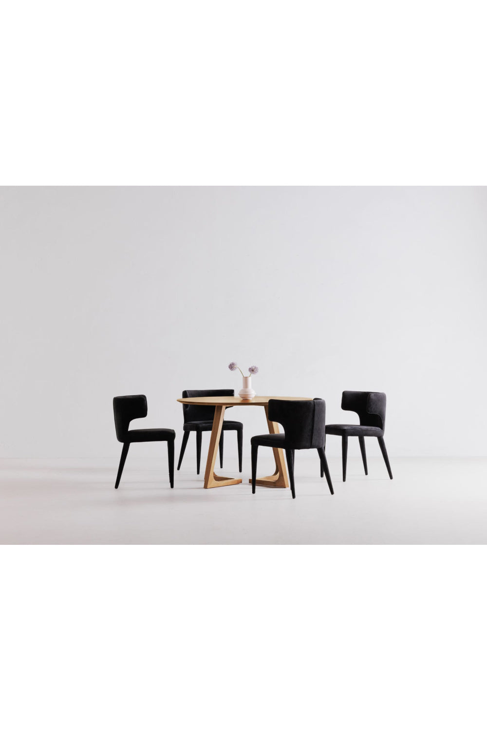 Modern European furniture - Natural Oak Round Dining Table - www.oroa.com
