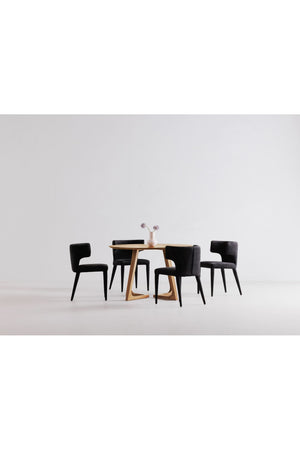 Modern European furniture - Natural Oak Round Dining Table - www.oroa.com