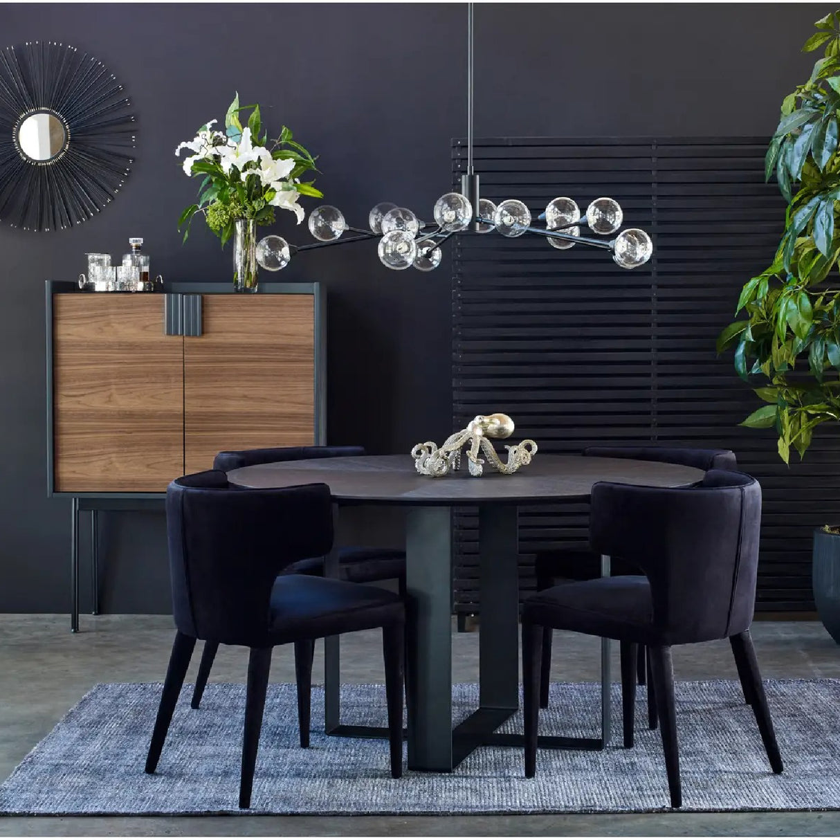 Modern European furniture - Wooden Slats Room Divider - www.oroa.com