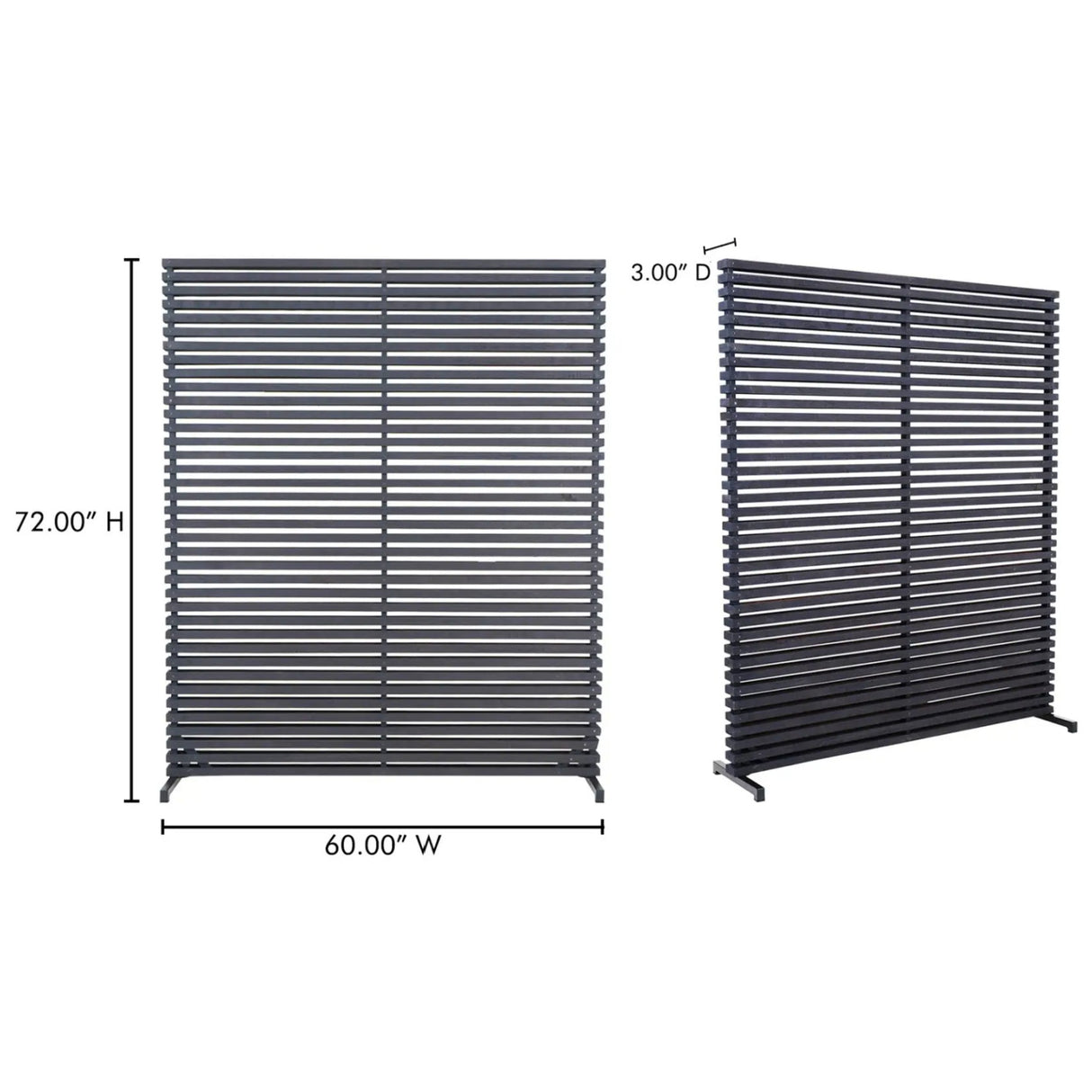 Modern European furniture - Wooden Slats Room Divider - www.oroa.com