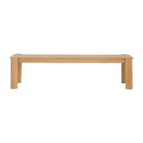   Modern European furniture - Natural Teak Outdoor Dining Bench - www.oroa.com | Oroa.com