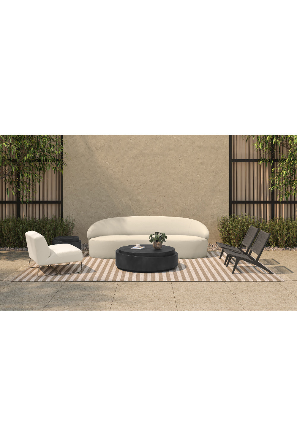 Wicker Outdoor Lounge Chair | Novi Living Palma | Oroa.com
