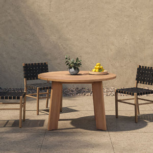   Modern European furniture - Slatted Teak Outdoor Dining Table - www.oroa.com | Oroa.com