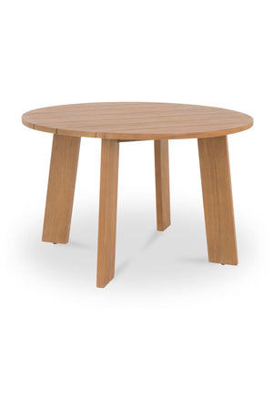   Modern European furniture - Slatted Teak Outdoor Dining Table - www.oroa.com | Oroa.com