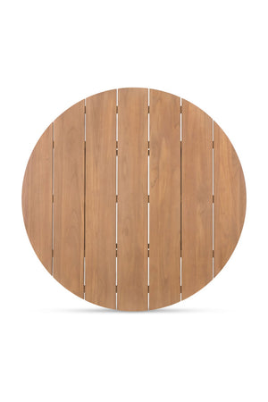   Modern European furniture - Slatted Teak Outdoor Dining Table - www.oroa.com | Oroa.com