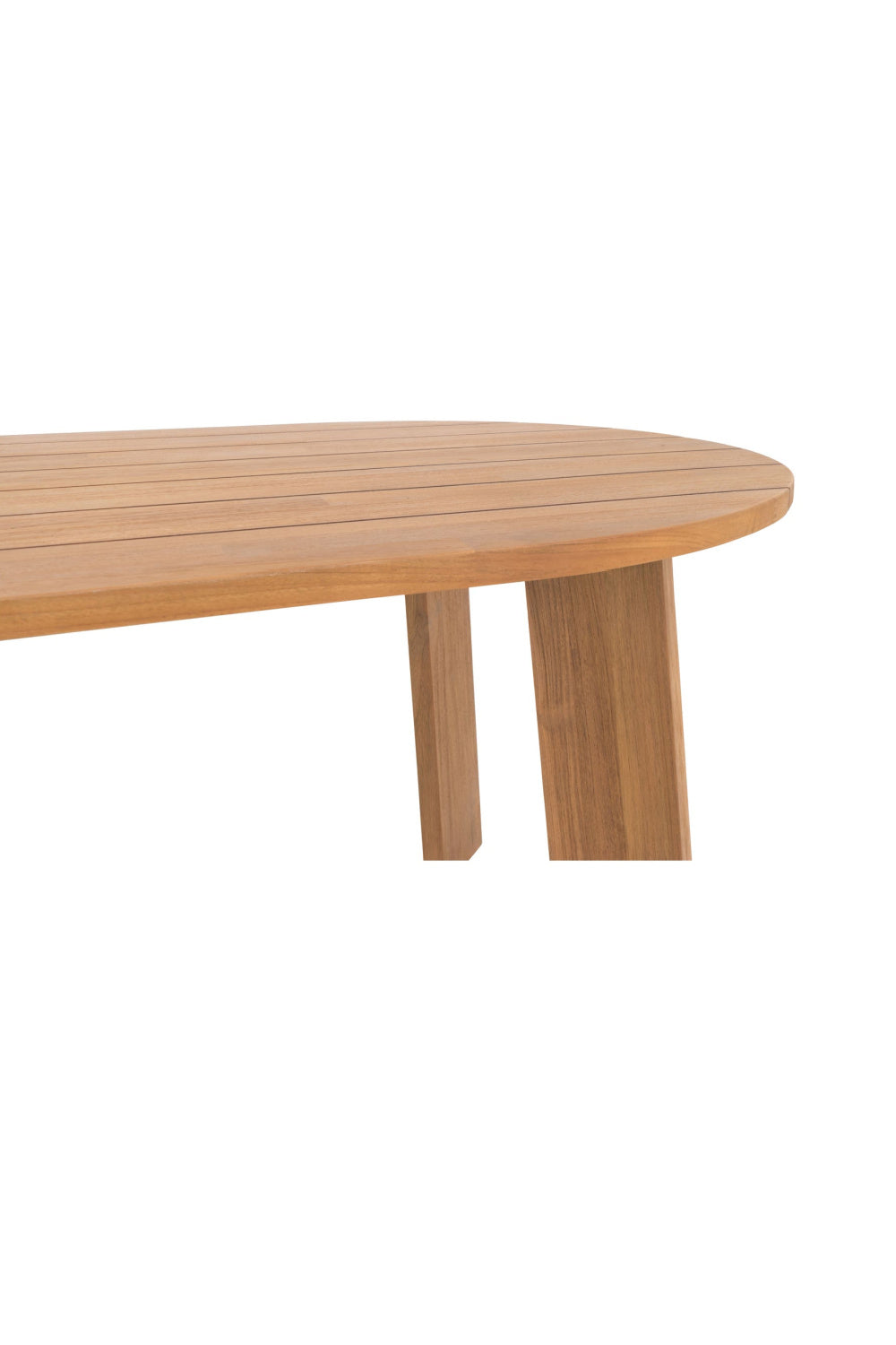   Modern European furniture - Slatted Teak Outdoor Dining Table - www.oroa.com | Oroa.com