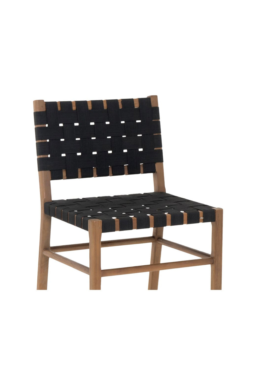 Modern European furniture - Black Woven Outdoor Dining Chair - www.oroa.com