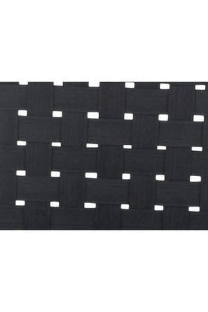 Modern European furniture - Black Woven Outdoor Dining Chair - www.oroa.com