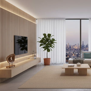 Natural Acacia Freeform Sculpture | Novi Living Saddler | Oroa.com