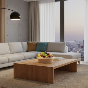 Smoky Brown Glass Bowl | Novi Living Polene | Oroa.com