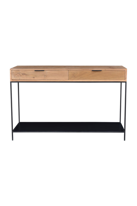 Modern European furniture - Solid Teak Wood Console Table - www.oroa.com