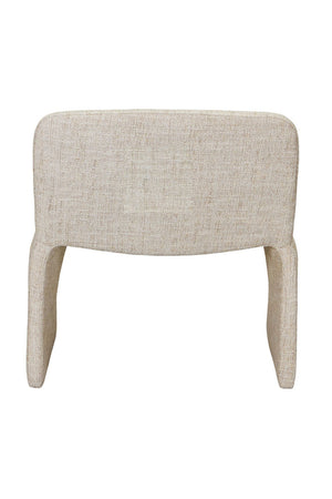 Modern European furniture - Beige Monolithic Accent Chair - www.oroa.com