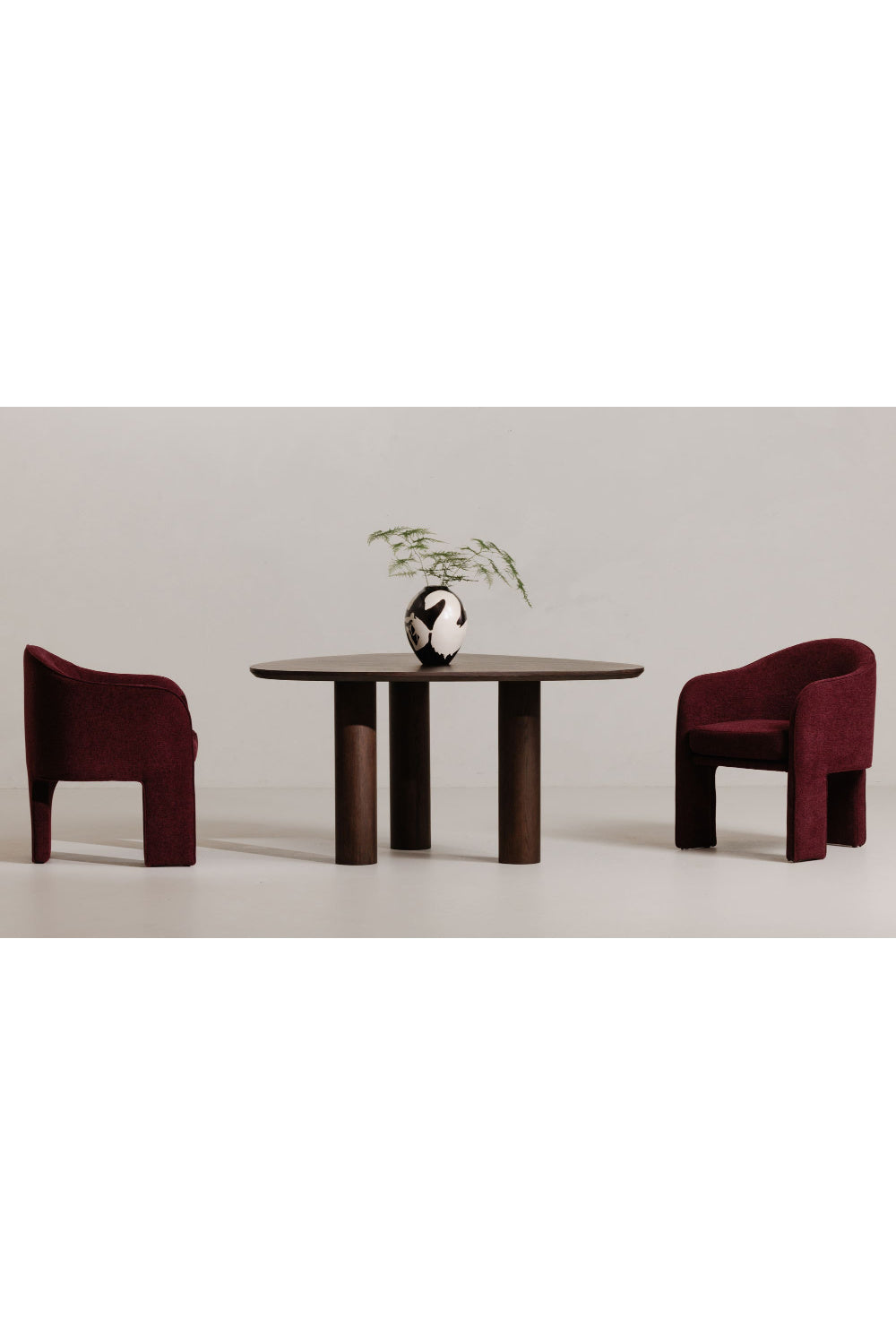 Modern European furniture - Violet 3-Legged Dining Chair - www.oroa.com