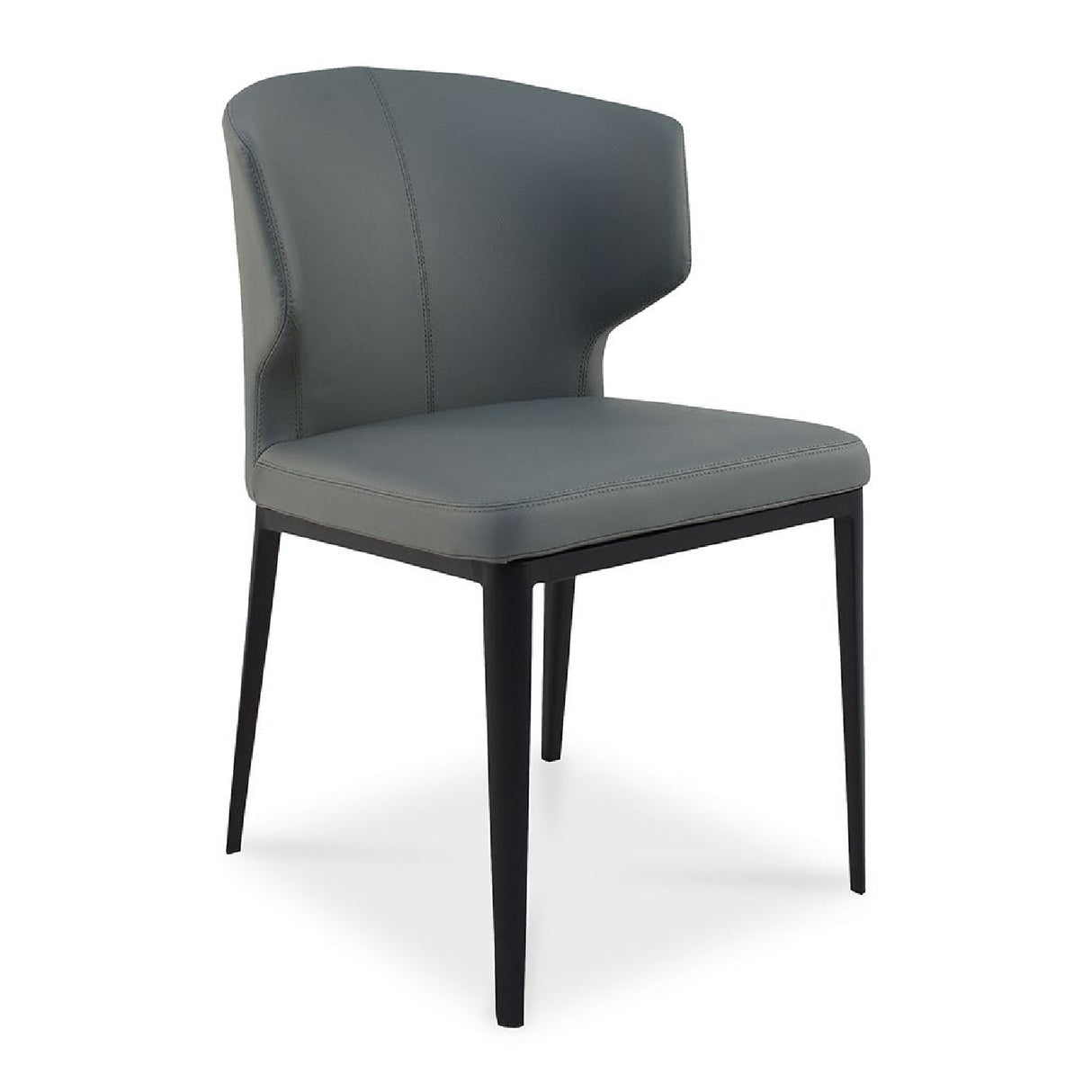Modern European furniture - Vegan Leather Dining Chair Set (2) - www.oroa.com