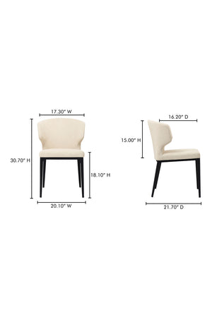   Modern European furniture - Art Deco Dining Chairs (2) - www.oroa.com | Oroa.com
