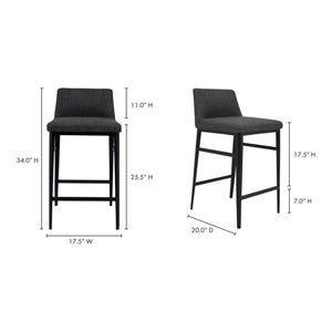Modern European furniture - Low-Back Counter Stool - www.oroa.com