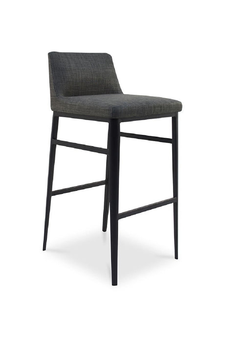 Modern European furniture - Low‑Back Fabric Bar Stool - www.oroa.com