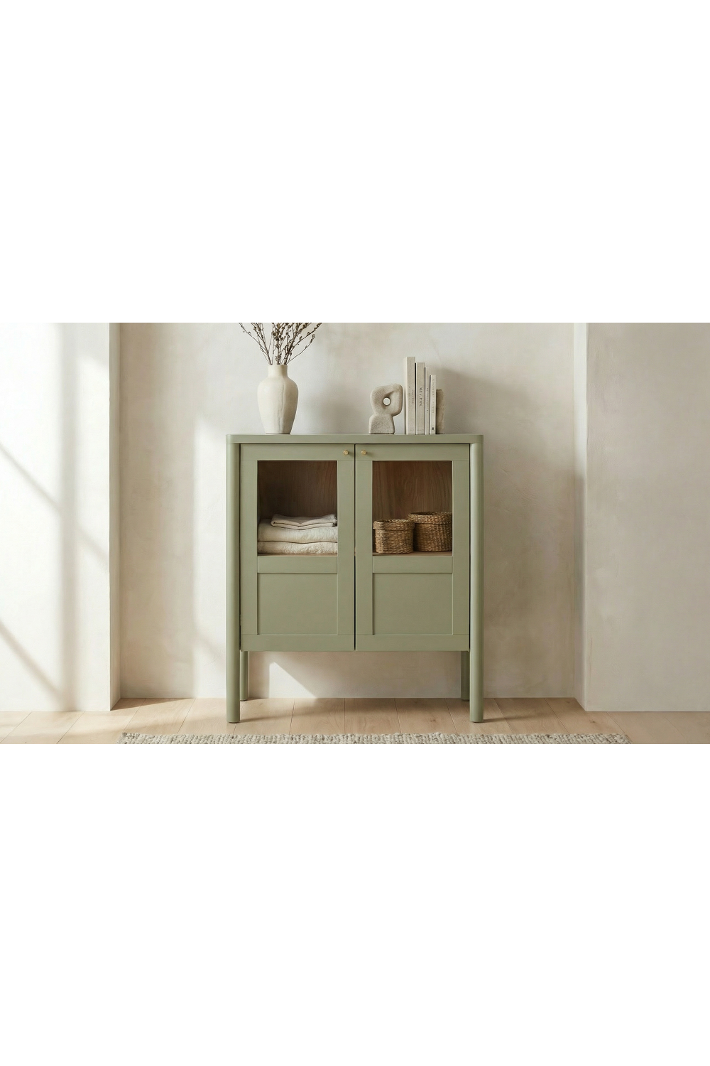 Solid Pine Cabinet | Novi Living Hannah