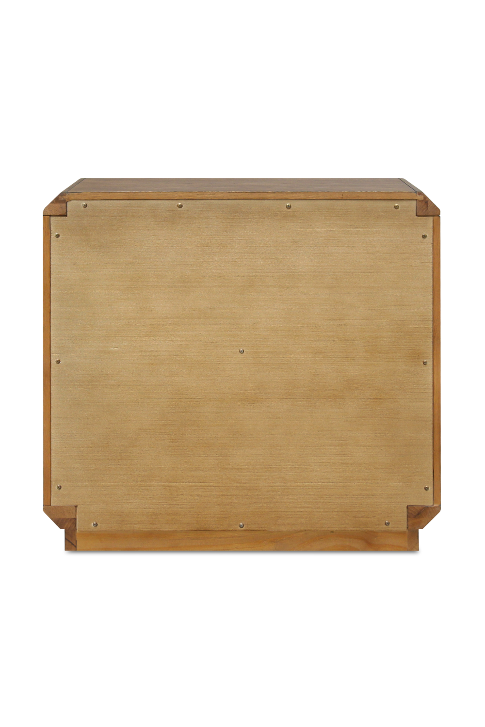   Modern European furniture - Brown Oak 3-Drawer Nightstand - www.oroa.com | Oroa.com
