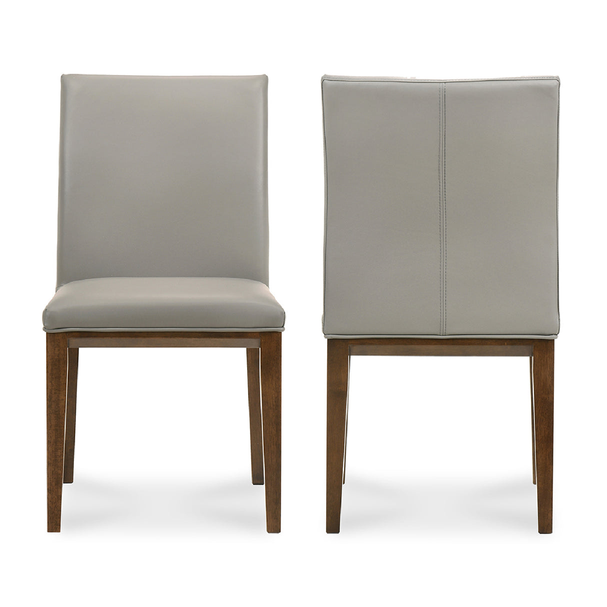 Modern European furniture - Top Grain Leather Dining Chairs (2) - www.oroa.com