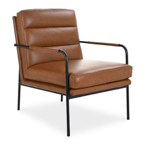 Modern European furniture - Leather Classic Lounge Armchair - www.oroa.com