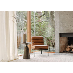 Modern European furniture - Leather Classic Lounge Armchair - www.oroa.com