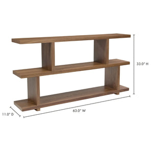 Modern European furniture - Wooden Room Divider Shelf - www.oroa.com
