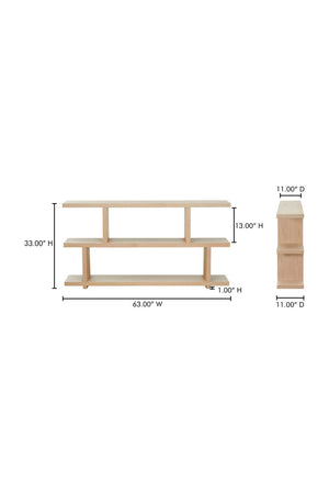White Oak Veneer Shelf | Novi Living Miri | Oroa.com
