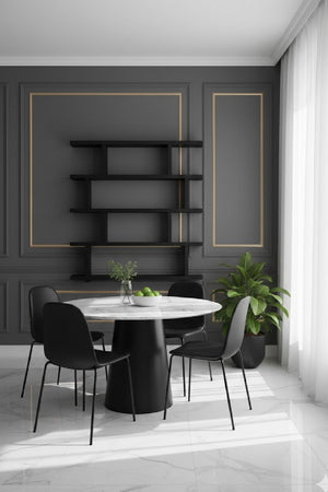   Modern European furniture - Black Ash Veneer Shelf - www.oroa.com | Oroa.com