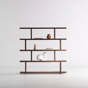 Modern European furniture - Wooden Room Divider Shelf - www.oroa.com