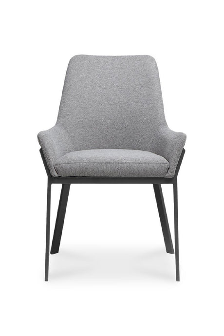Modern European furniture - Quilted Upholstered Dining Chairs (2) - www.oroa.com
