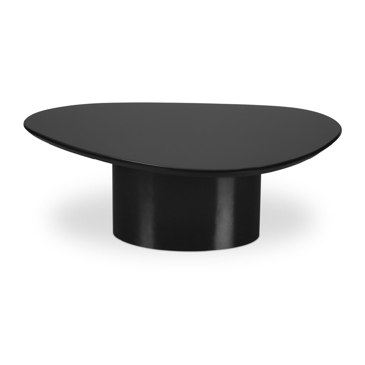 Modern European furniture - Organic-Shaped Lacquered Coffee Table - www.oroa.com
