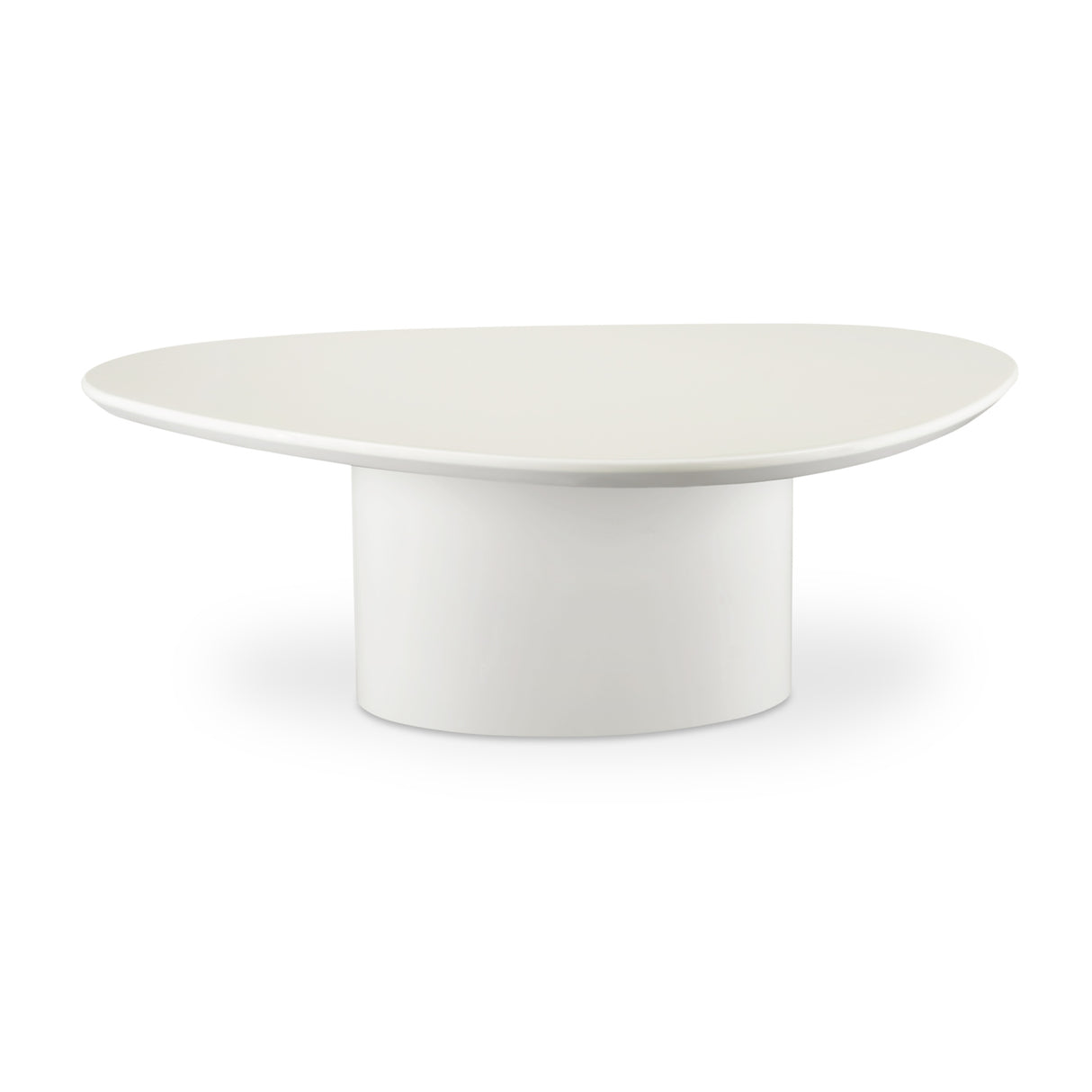 Modern European furniture - Organic-Shaped Lacquered Coffee Table - www.oroa.com