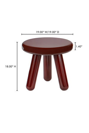 Lacquered Tripod Accent Table | Novi Living Joy | Oroa.com