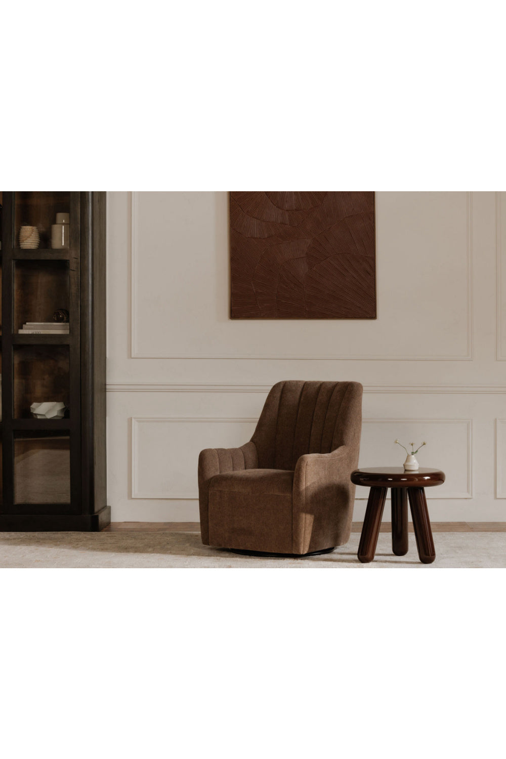 Lacquered Tripod Accent Table | Novi Living Joy | Oroa.com