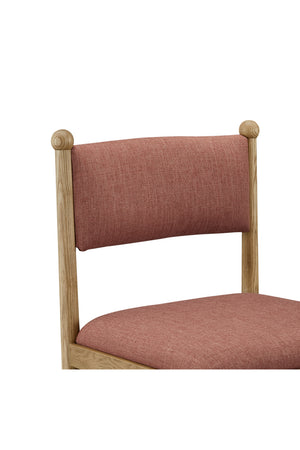   Modern European furniture - Wooden Framed Vintage Dining Chairs (2) - www.oroa.com | Oroa.com