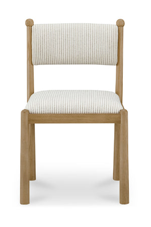   Modern European furniture - Wooden Framed Vintage Dining Chairs (2) - www.oroa.com | Oroa.com