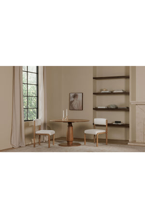 Modern European furniture - Solid Ash Framed Dining Chairs (2) - www.oroa.com