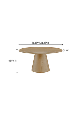   Modern European furniture - Espresso Brown Wood Dining Table - www.oroa.com | Oroa.com