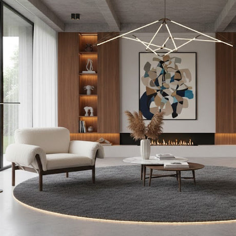 Ash-Framed Lounge Chair | Novi Living Cardero | Oroa.com