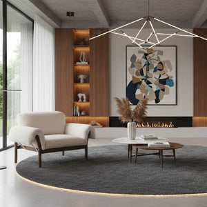 Ash-Framed Lounge Chair | Novi Living Cardero