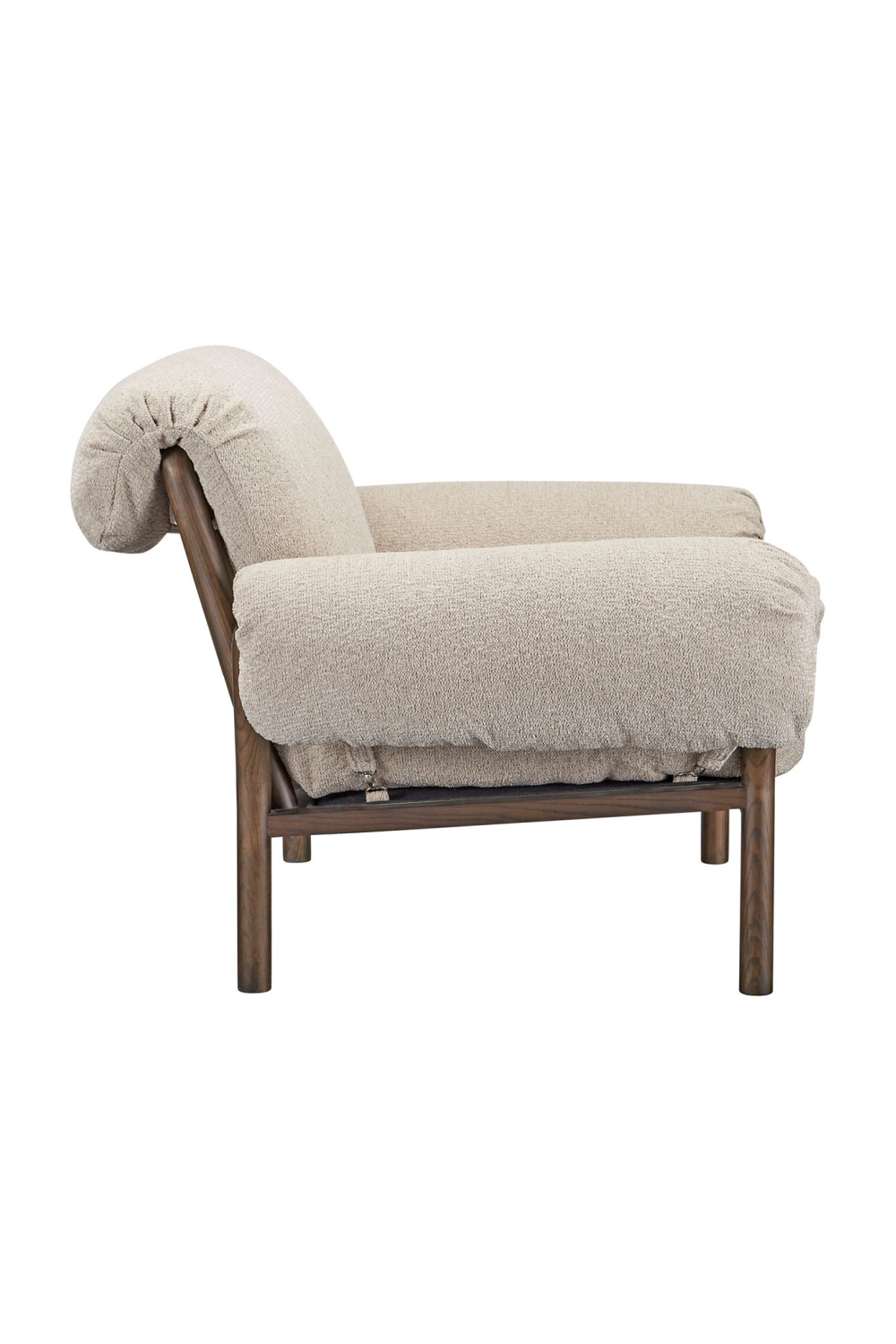 Ash-Framed Lounge Chair | Novi Living Cardero | Oroa.com