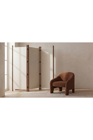 White Linen Blend Screen | Novi Living Enni | Oroa.com